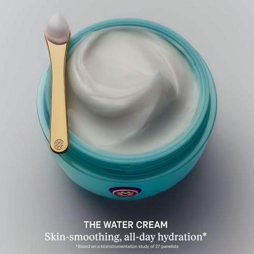 TATCHA The Water Cream | Cream Moisturizer for Face, Optimal Hydration For Pure Poreless Skin 0.5 Fl Oz (Pack of 1)