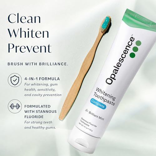 Opalescence Complete 4 in 1 Stannous Fluoride Sensitive Toothpaste 6365-6T 4.7 Ounce (Pack of 6) 4 in 1 Complete Formula