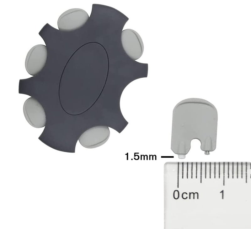 Hearing Aid Wax Guard Filters (1.5mm) for Oticon ProWax - 5 Pack/30 Filters Cerumen Stop Hearing aid Wax Guard Filters Cleaning Tool 30