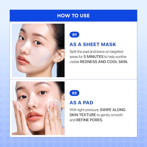 Nature Republic Blue Aloe Calming Pore Toner Pads, 70 Pads 1 Count (Pack of 1)