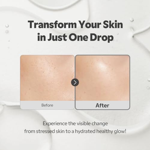 TIRTIR SOS Serum - Radiant Glow Boosting Face Serum - Plumping, Anti Aging, Hydrating - Visibly Smooth and Glowy Skin - Fragrance Free for All Skin Types, 1.69 fl.oz. 1.69 Fl Oz (Pack of 1)