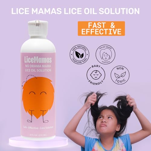 Oil Treatment, Dimethicone Lice Formula, Fast Lice Removal Kids