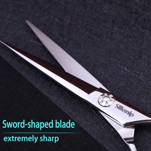 Hair Cutting Scissors Professional Barber Shears, Hairdresser Scissor Made Of Stainless Steel For Hairdressing Salon and Home Use Extremely Very Sharp Ergonomic Design