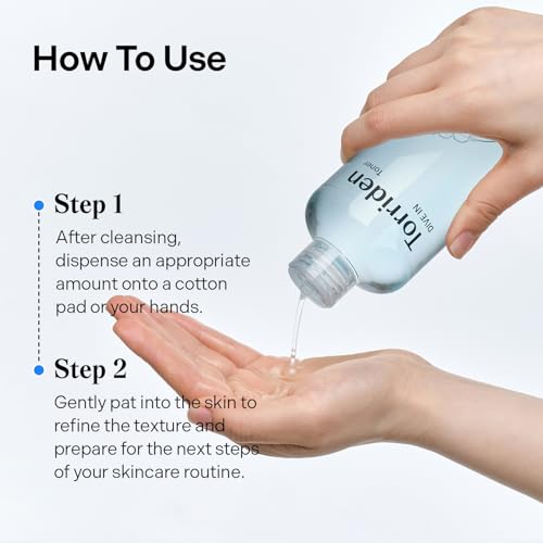 Torriden Dive in Toner 300ml (10.14 fl. oz.) | pH Balancing Facial Toning Water for Dry Skin | Hyaluronic Acid, Panthenol, Allantoin Pack of 1