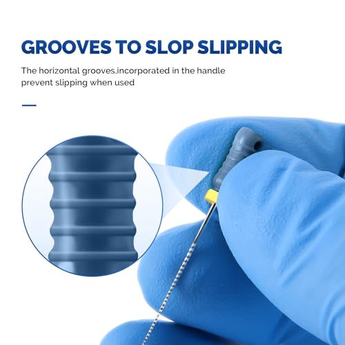 JMU Dental K Files #30 31mm, Stainless Steel Hand Use Files 6 Pcs/Pack #30 (31mm) 1