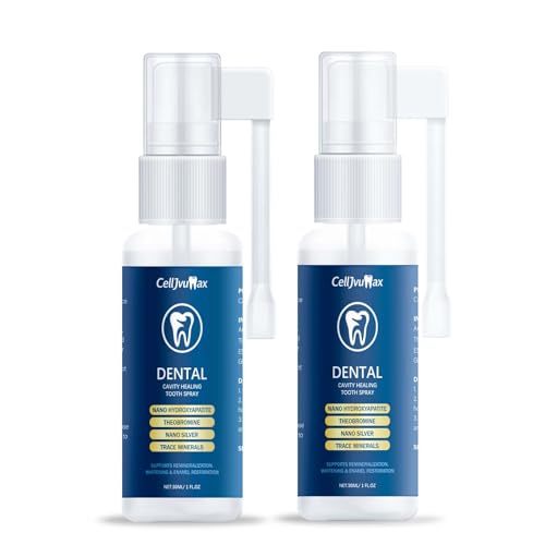 Enamel Care Mouth Spray, Alcohol-Free with Fluoride and Zinc, Fights Bad Breath and Strengthens Teeth, for Daily Freshness and Oral Care (02) 2