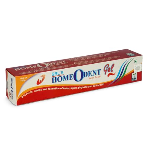 SBL Homeodent Tooth Paste Red Gel (100g) Formulated with Natural No Side Effect