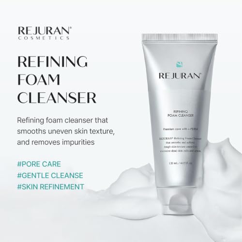 REJURAN Refining Foam Cleanser, c-PDRN® Facial Cleanser, 4.05 fl oz