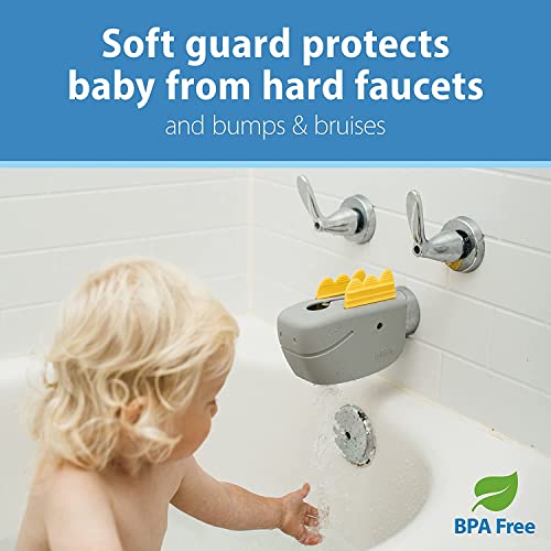 Dr. Brown's Baby and Toddler Toothbrush, Green Dinosaur 1-Pack 1-4 Years, CleanUp Float & Hatch Dino Eggs Bath Toy, 6m+, Dino-Soft Baby Bath Spout Cover, BPA Free, Certified Plastic Neutral Small