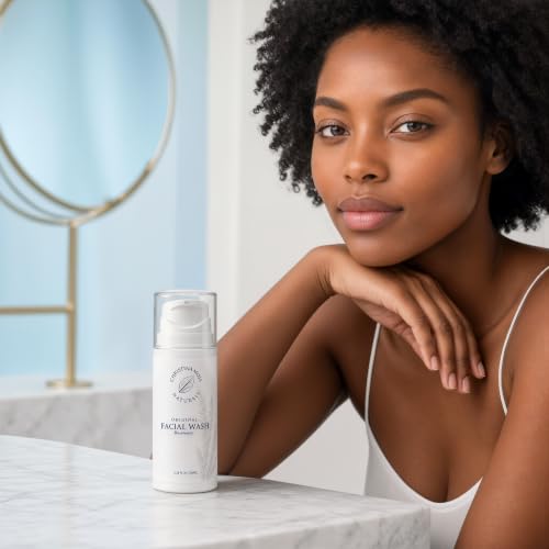 Christina Moss Naturals Rosemary Facial Wash | For Daily Cleansing | Original Formula (3.38 oz)