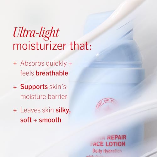 First Aid Beauty - Ultra Repair Face Moisturizer, Soothing Face Colloidal Oatmeal, Non-Comedogenic Formula Helps Soften Skin with Ceramides and Shea Butter New