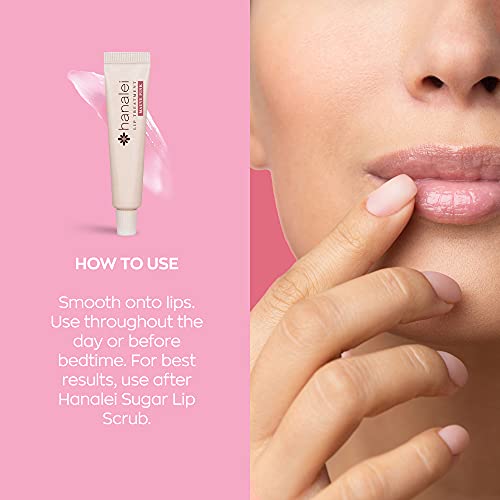 Hanalei Sugar Lip Scrub and Lip Treatment (Mauve Pink Tint) Bundle, Made with Raw Cane Sugar and Real Hawaiian Kukui Nut Oil (Cruelty free, Paraben free)