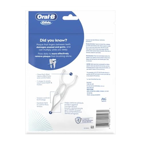 Glide Pro-Health Advanced Floss Picks 30 Ea (Pack of 5) 30 Count (Pack of 5)