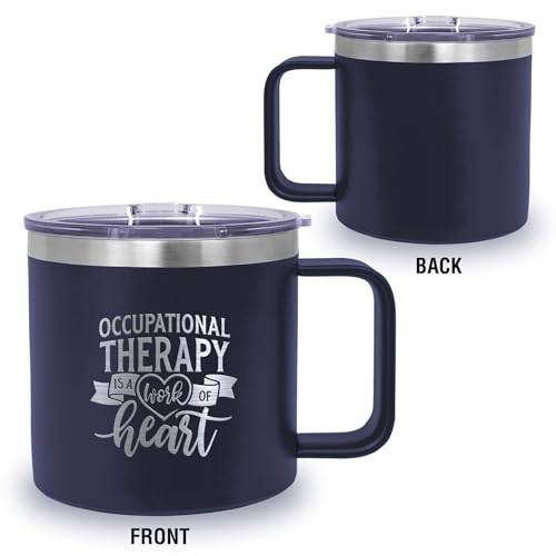 Bad Bananas Occupational Therapist Gifts - Stainless Steel Mug 14 Ounces ot-work-of-heart