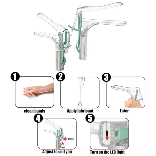 Lighted Speculum Transparent Specula Visible Tool Medium US2025