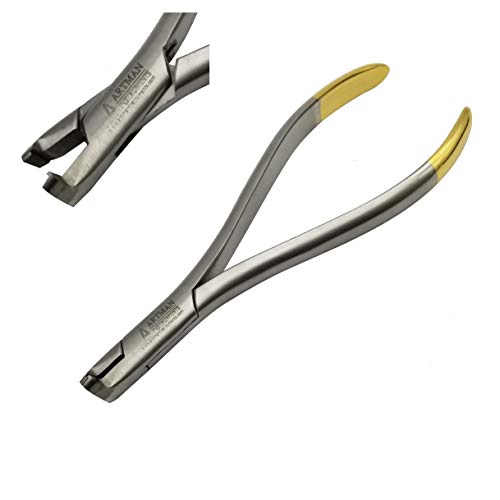 Bundle of Distal end Cutter Tungsten Carbide Inserts Premium Quality with Safety Hold and Distal end Cutter Large Handle TC Inserts Gold Plated with Safety Hold