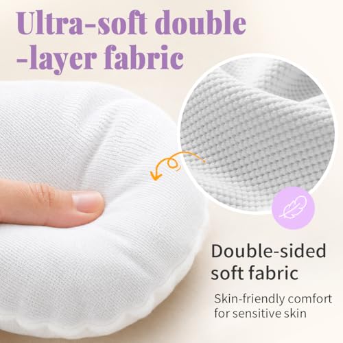 EHUCON Protective Hand Mitts with See-Through Mesh - Soft Control Mitts for Elderly Care, Anti-Scratching & Tube Pulling Prevention - Single Patient Use, 1 Pair (White, Lixin cloth) White