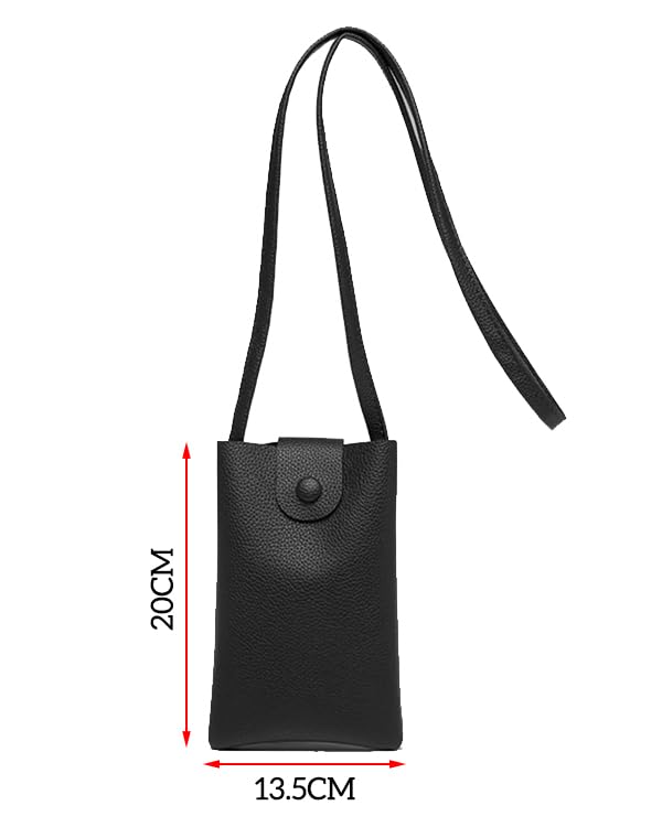 Battery Carrying Bag for Apple Vision Pro, Battery Holder with PU Leathers & Magnetic Closure, Effective Battery Protection Shoulder Bag, Black - BeesActive Australia