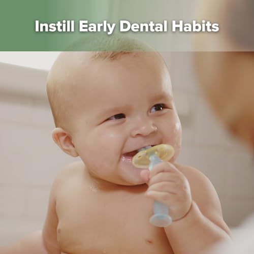 haakaa 360° Baby Toothbrush-Blue Baby Night Light
