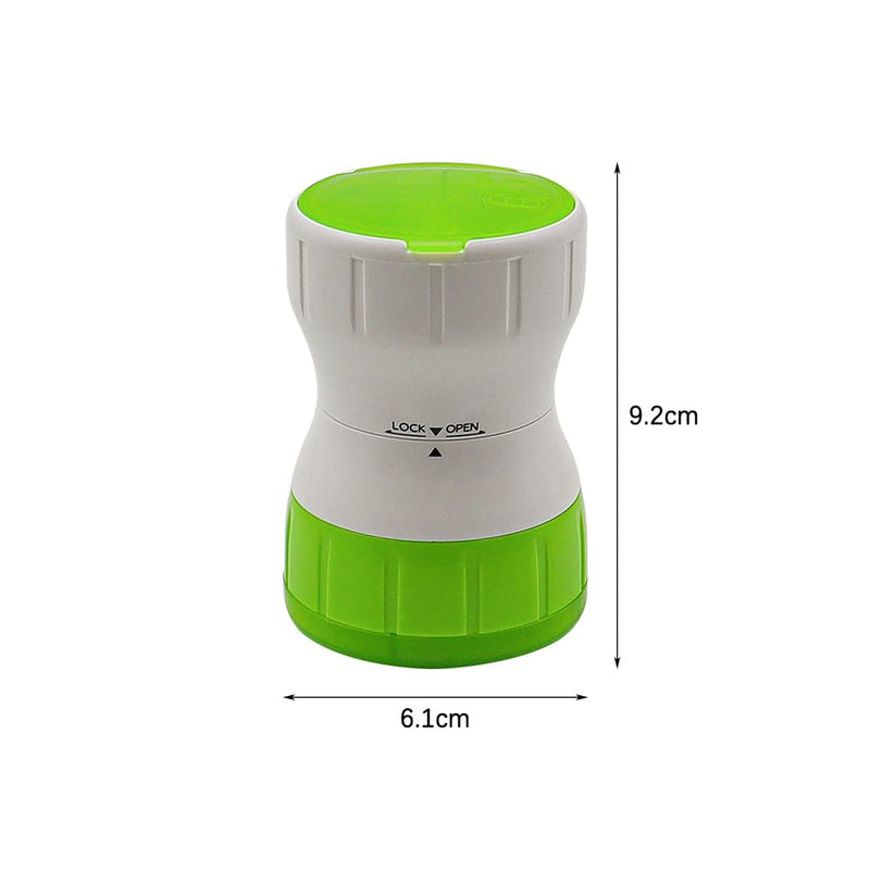 Ceramic Pill Crusher Grinder Crushes Pills Tablets Vitamins to Fine Powder for Family Pets