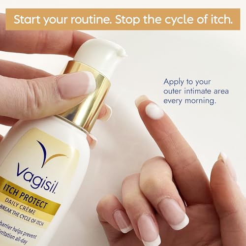 Vagisil Daily Itch Protect Creme with Prebiotic Oatmeal, 2 Oz (1 Pack)