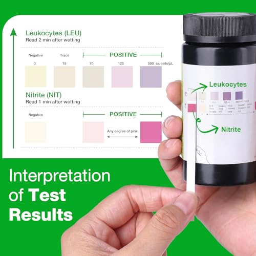 Easy@Home Urinary Tract Infection Test, 50 Pack UTI Test Strips for Women 50 Count