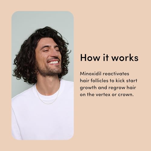 hims Topical Minoxidil Solution 5%, Extra Strength, 2 Pack, 2 Month Supply Serum