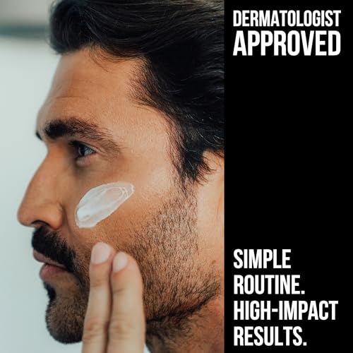 RUGGED & DAPPER - Age Defense Face Moisturizer for Men | 4oz | Hydrating Mens Face Lotion | Unscented Formula Daily Facial Moisturizer 4 Ounce (Pack of 1)