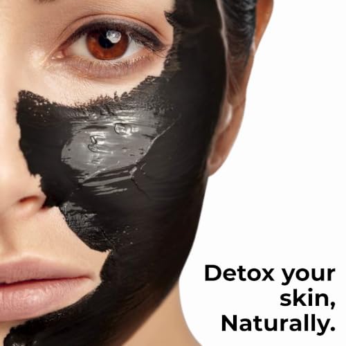Organic Charcoal Powder by Schizandu - Activated Charcoal Natural, Vegan, Organic, GMO Free - Large Bottle 25 oz Powder