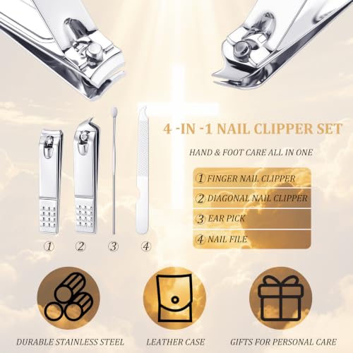 24 Set Christian Gift Bulk for Men Pastor Religious Manicure Set 24