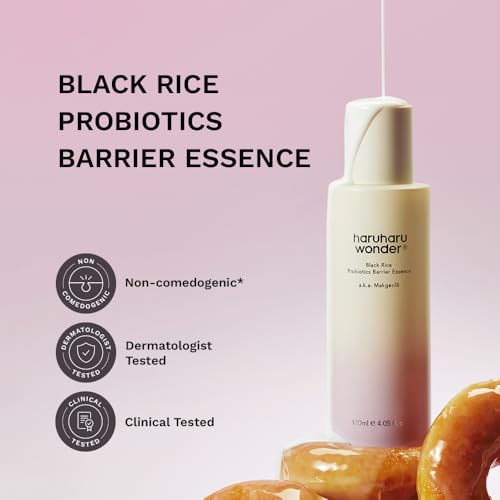 haruharu wonder Black Rice Probiotics Barrier Essence, 4.05 fl. oz 4.05 Fl Oz (Pack of 1)