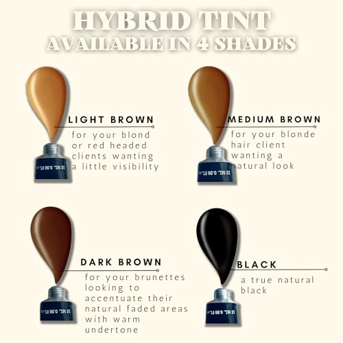 ARYANA NEW YORK Hybrid Color Professional Kit, Dark Brown