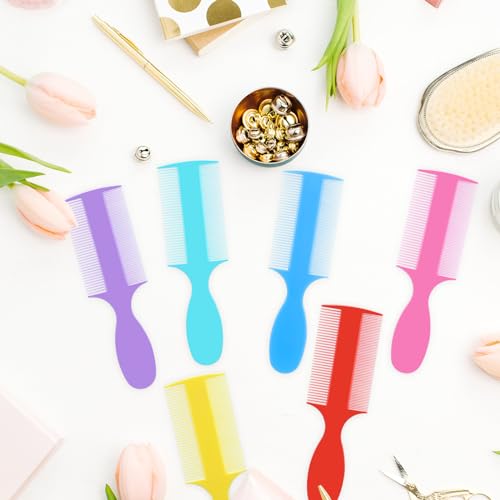 6 Pcs Baby Double Sided Fine Teeth Comb Dandruff