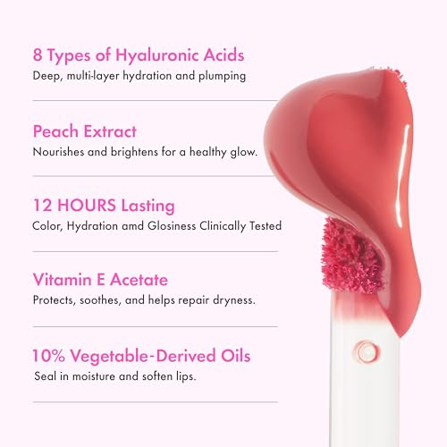Amuse SEOUL Jel-Fit Tint (07 CARAMEL) - Jelly Lip Stain, Long Lasting Hydrating Lip Gloss, Smooth Moisturizing Lip, Glossy Finish, Vegan, Korean Beauty Makeup 07 CARAMEL
