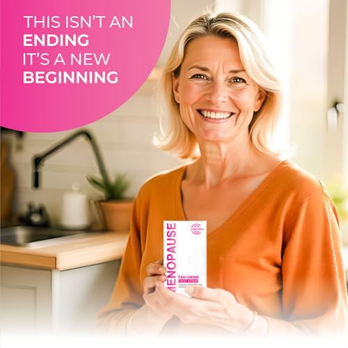 Menopause Test Strips at Home (5 Pack) Results in 3 Minutes - FSH Menopause Stage Indicator | Perimenopause Test Strips Help You Determine Your Menopause Levels