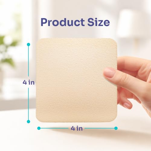 Conkote Foam Dressings Non-Adhesive Pads for Exudating Wounds 4"x4" 10 Pack 4'' x 4''Non-Adhesive (10 Dressings)