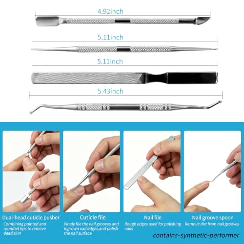 2026 Toenail Clipper for Thick Toenails, Seniors Nail Clipper Set Black Out