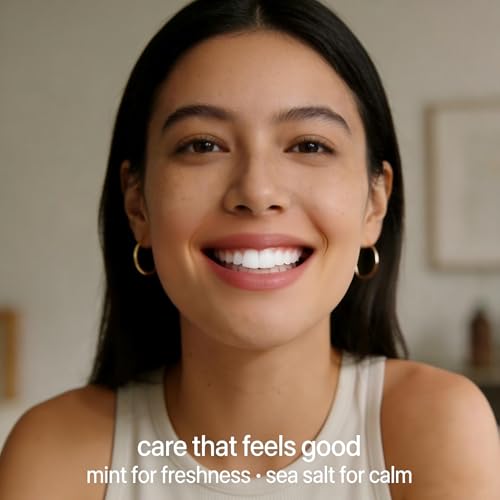 CALLSMILE Whitening Strips for Teeth Sensitive: 64 Strips Gentle Teeth Whitening Strips Enamel Safe Non-Slip Dry Strip Technology Residue Free Daily Oral Care, Mint Mint+Mint sea salt 64 Count (Pack of 1)