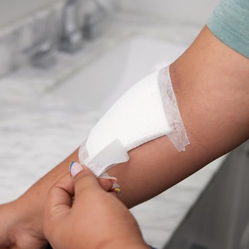 BAND-AID Brand Absorbent Cushion Care Sterile Square Gauze Pads for First Aid Protection of Minor Cuts, Scrapes & Burns, Non-Adhesive, Wound Care Dressing Pads, Large, 4 in x 4 in (Pack of 125) 4x4 Inch (Pack of 125)