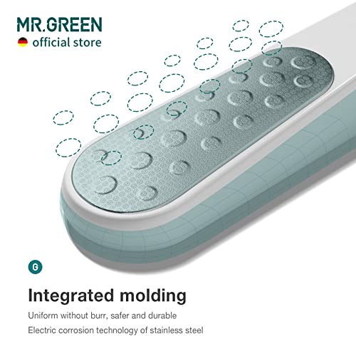 MR.GREEN Foot File Double Sided Callus Remover for Dead Skin Professional Pedicure Tools Callous Scraper Foot Sander Heel Filer (Orange) Orange