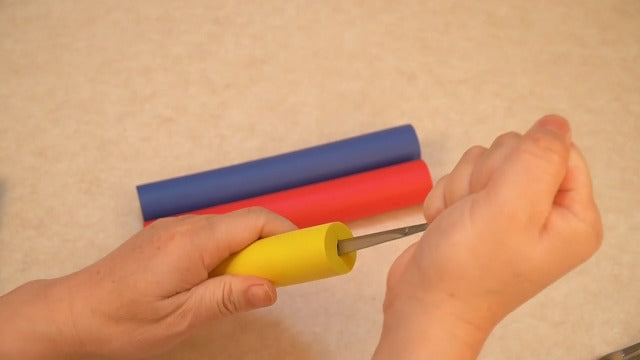 9PCS Foam Grip Tubing 6pcs Adaptive Utensils Grip Tubing, Extended Thickened Built Up Grip Aid for Utensils, Tools and Pens for Elderly, Disabled, Arthritic, Handicapped 9