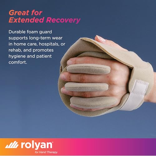 Rolyan Sof-Foam Palm Shield, Hand Protector, Contracture Guard, Left Left Hand