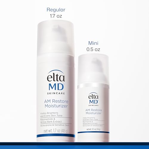 EltaMD AM Restore Daily Lightweight Facial Moisturizer 0.5 Ounce (Pack of 1)