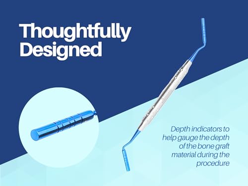 ARTMAN INSTRUMENTS Dental Implant Bone Graft Plugger Grisdale Condenser, Double Ended, Working Tips (3.5mm & 4mm) 3.5mm & 4mm