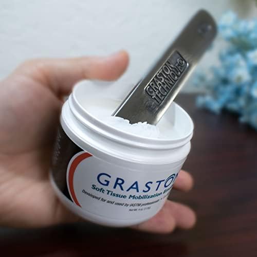 Graston Technique Vitamin E Enriched Emollient - 4oz Jar, Ideal for IASTM Lotion & Massage Therapy Cream, Perfect Vitamin E Cream for Massage and Physical Therapy, 1-Pack 1 Count (Pack of 1)