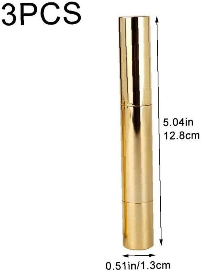 Empty Nail Oil Twist Pen Cosmetic Container Lip Gloss Brush Applicator Eyelash Growth Liquid Tube 3ml 3pcs -  Australia