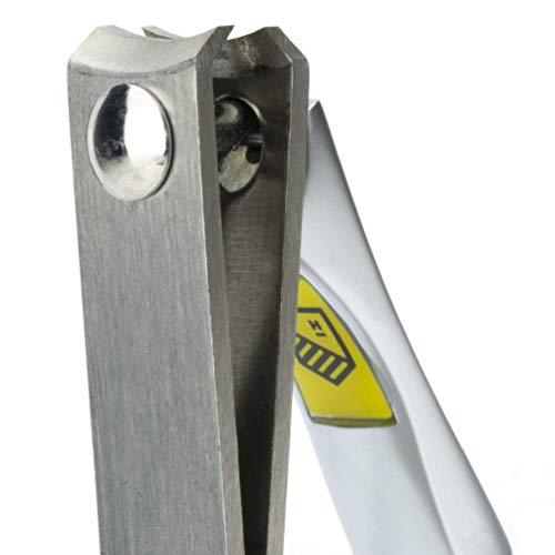 Harperton Nail Clipper - Stainless Steel, Fingernail and Toenail Clipper Cutters for for Thick Nails or Ingrown Nails, Nails Cutter for Men and Women
