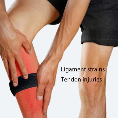 Elastic Lower Leg Compression Support Strap band, Calf Shin Splint Guard for Men and Women, Shin Splint for Stabilising Ligament, Joint Pain Relief, Fitness, Running, Basketball, Weightlifting,Climbing, Adjustable Black