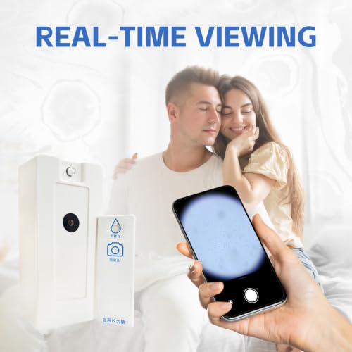 Portable Magnifying Glass, Handheld Observation Lens with LED Light, Outdoor Mobile Phone Magnifier Complete Set Suit