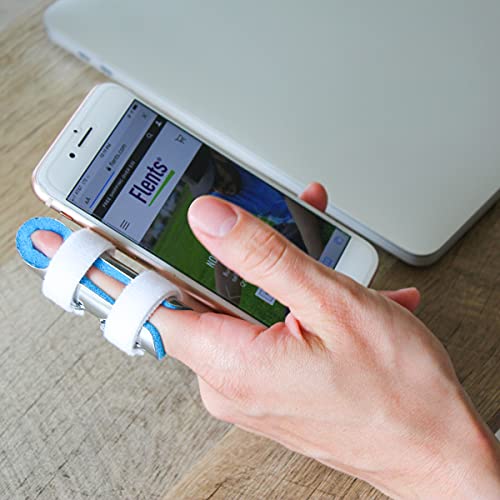 Flents Finger Splint, Two Sided Insty Splint, Medium, Supports & Protects Injured Finger (Pack of 3) Medium (Pack of 3) Curved Insty Splint